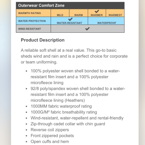 New Holland Brewing Company Gray Soft Shell Jacket - Picture 9 of 9